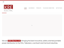Tablet Screenshot of kreelectric.com